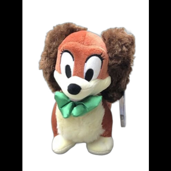 NWT Disney Store Lady and the Tramp Cocker Spaniel 8” Kidcore Plush Stuffed Toy - Picture 1 of 2